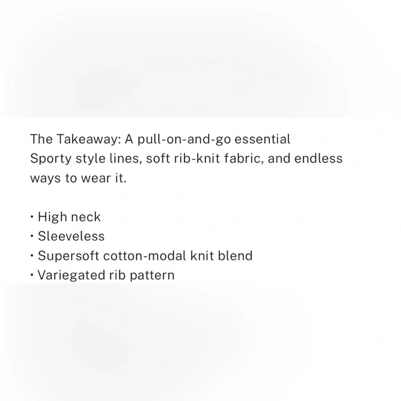 Victoria’s Secret PINK High Neck Tank w/ built in bra- Black NWT - Picture 3 of 3